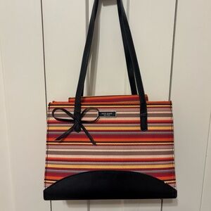 Kate Spade Red and Orange Shoulder Bag